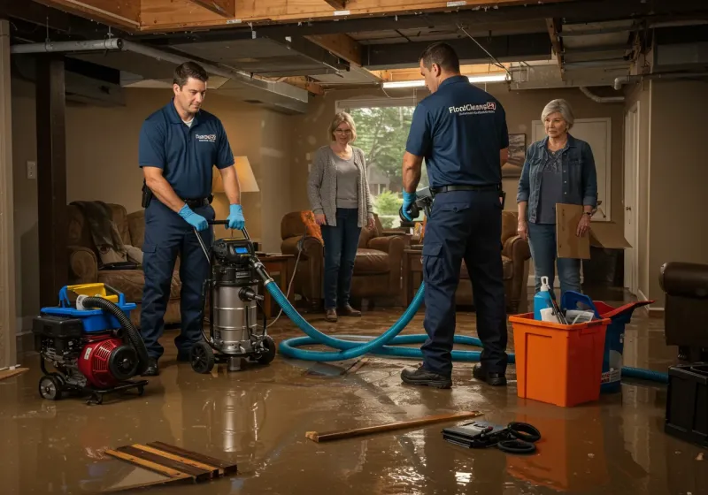 Basement Water Extraction and Removal Techniques process in Abington, MA