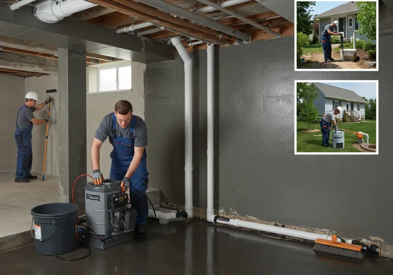 Basement Waterproofing and Flood Prevention process in Abington, MA